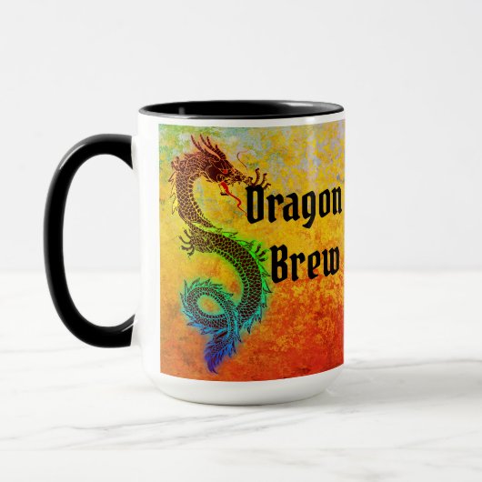 Colorful Dragon Brew Tasse (Links)