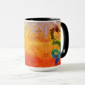 Colorful Dragon Brew Tasse (VorderseiteRechts)
