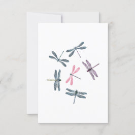 Colorful Dragonflies Einladung