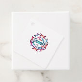 Colorful Dragonfly Lover Graphic Design Chakra Dra Geschenkanhänger (Beispiel)