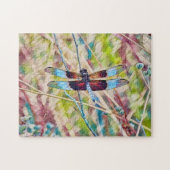 Colorful Dragonfly Puzzle (Horizontal)