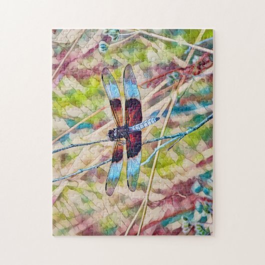 Colorful Dragonfly Puzzle (Vertikal)