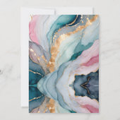 Colorful Drinks and Bottles Retirement Party Einladung (Rückseite)