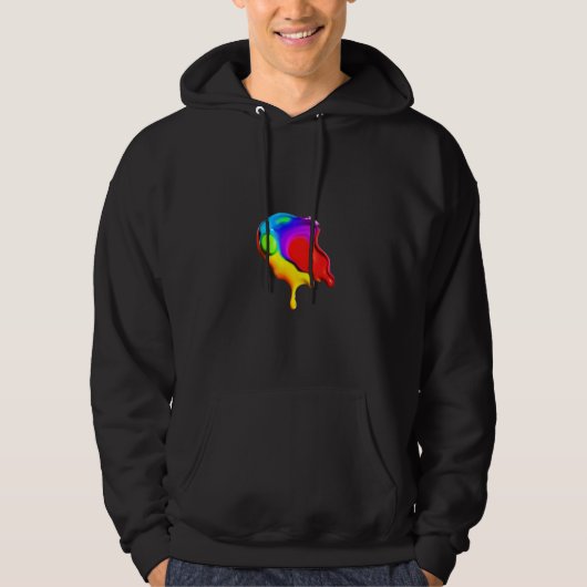 Colorful drop hoodie (Vorderseite)