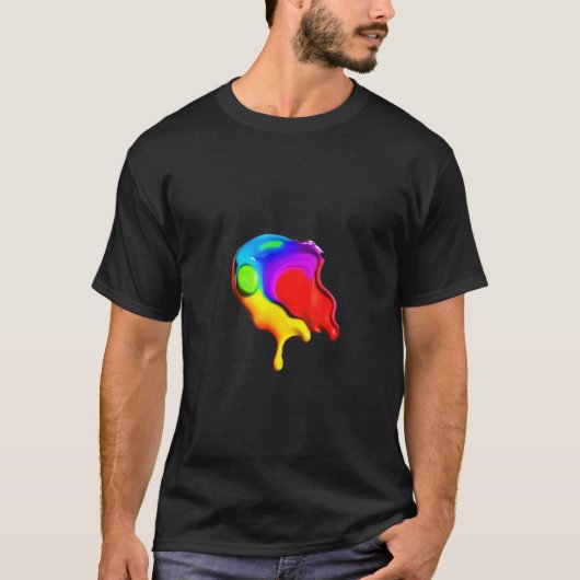 Colorful drop T-Shirt (Vorderseite)