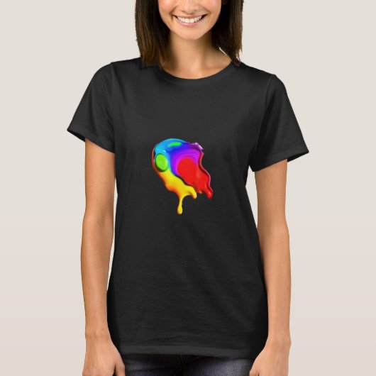 Colorful drop T-Shirt (Vorderseite)