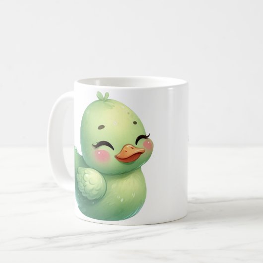 Colorful Ducklings Kaffeetasse (Vorderseite Links)