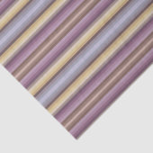 Colorful Dusty Grayish Brown And Purple Pattern Seidenpapier (Detail)