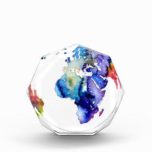 Colorful Earth Fotoblock (Vorderseite)