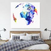 Colorful Earth  Leinwanddruck (Insitu (Schlafzimmer))