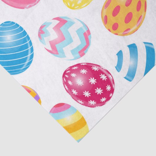 Colorful Easter Eggs Seidenpapier (Detail)
