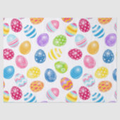 Colorful Easter Eggs Seidenpapier (Vorderseite)