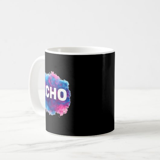 Colorful Echo Look Kaffeetasse (Vorderseite Links)