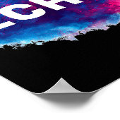 Colorful Echo Look Poster (Ecke)