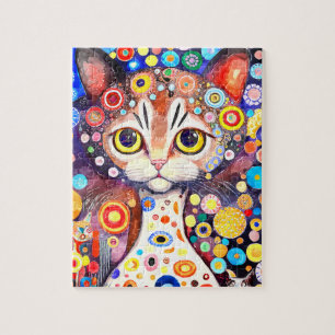 Colorful Einzigartiges Kitten Jigsaw Puzzle