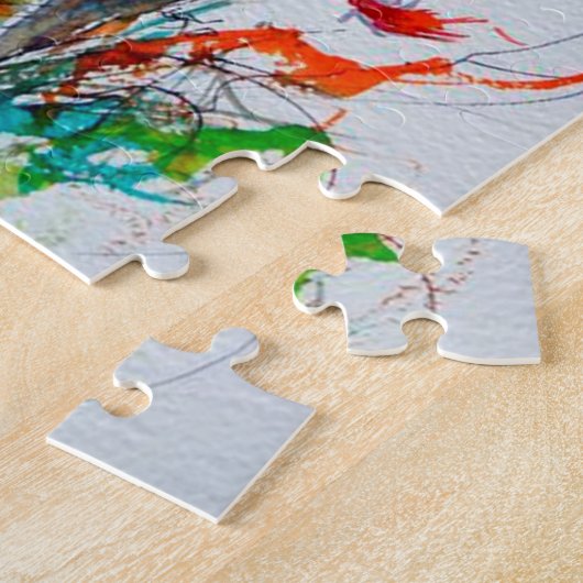 Colorful elephant puzzle (Seite)