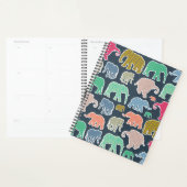Colorful Elephants, Pattern Of Elephants, Zigzag Planer (Anzeige)