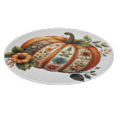 COLORFUL EMBROIDERY LOOK FALL PUMPKIN SCHNEIDEBRETT (Ecke)