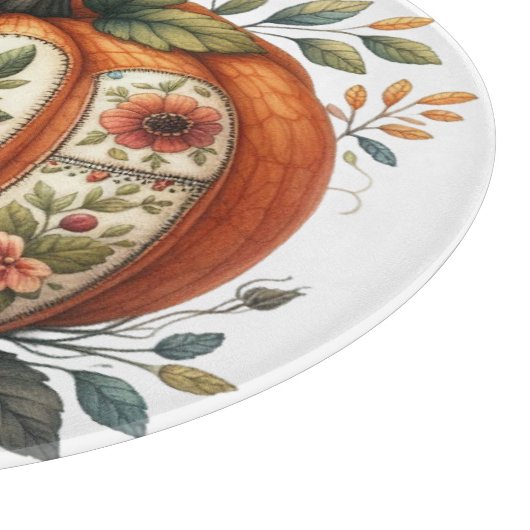 COLORFUL EMBROIDERY LOOK FALL PUMPKIN SCHNEIDEBRETT (Ecke)