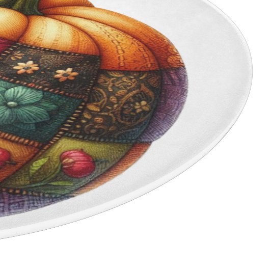 COLORFUL EMBROIDERY LOOK FALL PUMPKIN SCHNEIDEBRETT (Ecke)