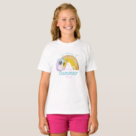 Colorful End of the School Year Boho Rainbow T-Shirt