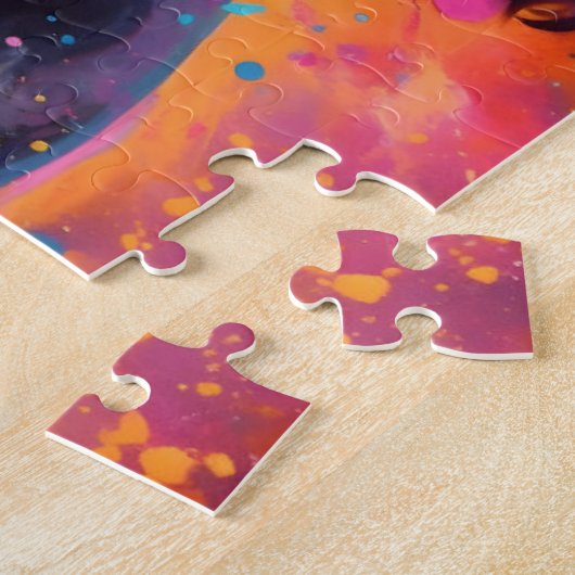 Colorful English Springer Spaniel Puzzle (Seite)