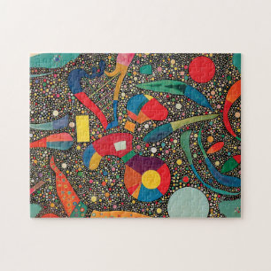 Colorful Ensemble von Wassily Kandinsky Puzzle