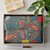 Colorful Ensemble von Wassily Kandinsky Seidenpapier (Geschenk)