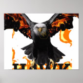 Colorful Exotic Bird Art – Vibrant Fantasy Wildlif Poster (Vorne)