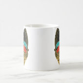 Colorful exotic butterfly butterfly verwandlungstasse (Mittel)