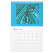 Colorful Faces and Hair Calendar Kalender (Feb 2026)