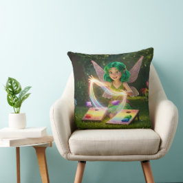 Colorful Fairy Bridal Shower Kissen