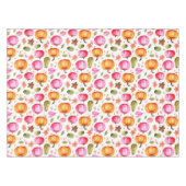 Colorful Fall Pumpkins Elegant Tischdecke (Vorderseite (Horizontal))