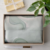 Colorful Fantasy Modern Abstract Flower Fractal Seidenpapier (Geschenk)