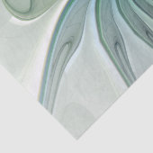 Colorful Fantasy Modern Abstract Flower Fractal Seidenpapier (Detail)