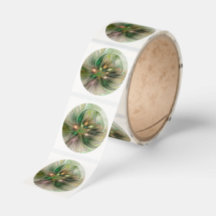 Colorful Fantasy Modern Abstract Fractal Flower