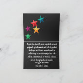 Colorful Father's Day Karte (Innenseite)