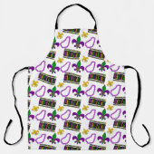 COLORFUL FESTIVE MARDI GRAS THEME SCHÜRZE (Vorderseite)