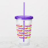 Colorful Fiesta Siesta Acryltrinkbecher (Rechts)