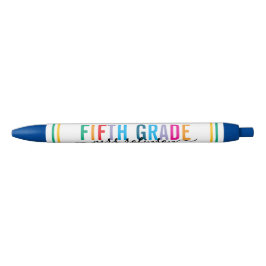 Colorful Fifth Grade Teacher Pen with Custom Name Kugelschreiber