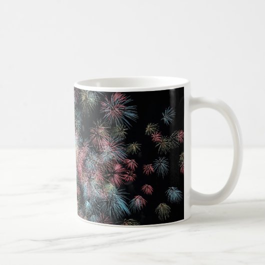 Colorful Firework... Kaffeetasse (Rechts)