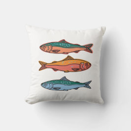 Colorful fish kissen