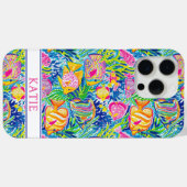 Colorful Fish Monogrammed Case-Mate iPhone Hülle (Rückseite (Horizontal))