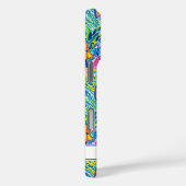 Colorful Fish Monogrammed  Case-Mate iPhone Hülle (Rückseite / Rechts)