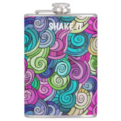 Colorful Flachmann (Vorderseite)