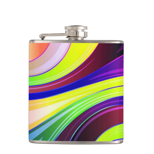 Colorful Flachmann (Vorderseite)