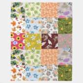 Colorful Fleecedecke (Vorderseite)