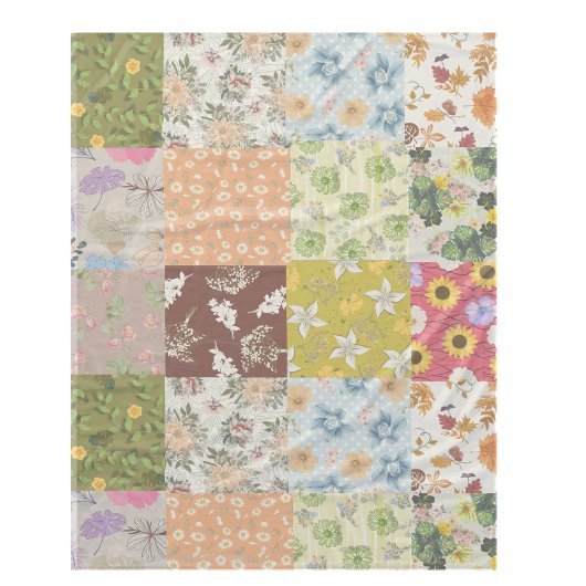 Colorful Fleecedecke