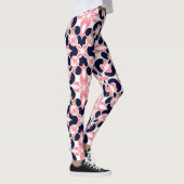 Colorful Floral Abstract Leggings (Rechts)