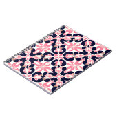 Colorful Floral Abstract Notizblock (Linke Seite)